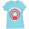 patriotic plumbing Ladies Fitted T-Shirt