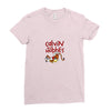 calvin hobbes Ladies Fitted T-Shirt