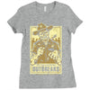 prevent outbreaks Ladies Fitted T-Shirt