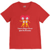 i teach a thing or two at gator run elementary V-Neck Tee