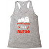 can't scare me Racerback Tank