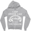 camp crystal lake counselor Zipper Hoodie