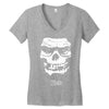 white Women's V-Neck T-Shirt
