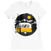 camper van Ladies Fitted T-Shirt