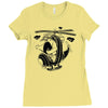penguin pilot Ladies Fitted T-Shirt