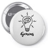 Genius Pin-back button