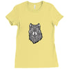 Wolf 2 Ladies Fitted T-Shirt
