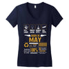 Born May Multitasking Problem Solving Tees Women's V-Neck T-Shirt