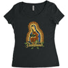 our lady of guacamole Women's Triblend Scoop T-shirt