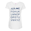 c and d Maternity Scoop Neck T-shirt