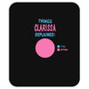 clarissa explained nothing Mousepad