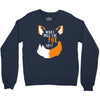 for fox sake Crewneck Sweatshirt