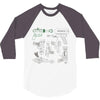 rayguns 3/4 Sleeve Shirt