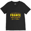 World Champion France 2018 Les Blues V-Neck Tee