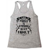 The force is strong in my family... Racerback Tank