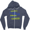 im all for being social but this is fucking bullshit Zipper Hoodie