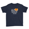 my heart basketball Youth Tee