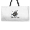 love tube mice Weekender Totes