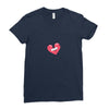 Broken Heart Ladies Fitted T-Shirt