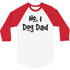 number one dog dad 3/4 Sleeve Shirt