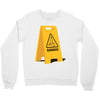 caution bananas Crewneck Sweatshirt