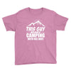 Camper Couple Man White Youth Tee