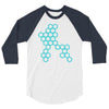 six hexagonal best trending 3/4 Sleeve Shirt
