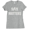 size matters Ladies Fitted T-Shirt