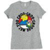you choo choo choose me Ladies Fitted T-Shirt