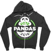 vote pandas Zipper Hoodie