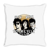 black rebel Throw Pillow
