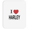i love harley Mousepad