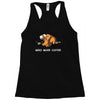 need more coffee Racerback Tank
