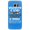 halloween is scary but carcinoid cancer is deadly spread the word help Samsung Galaxy S7 Edge Case