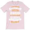 Super Cool Grandson Of A Freaking Awesome Grandma T-Shirt