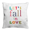 let's fall in love Throw Pillow