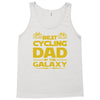 best cycling dad galaxy cycling Tank Top