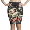 freaky biker Pencil Skirts