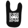space alien qr code Baby Bibs