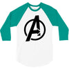 avengers army 3/4 Sleeve Shirt