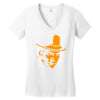 clockwork orange stanley Women's V-Neck T-Shirt