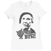 new rocky balboa movie mickey you're a bum Ladies Fitted T-Shirt