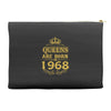 queens are born in 1968 Accessory Pouches