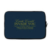 philosobee quote 35 Laptop sleeve