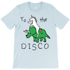 To The Disco (Unicorn Riding Triceratops) T-Shirt