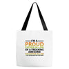 i'm a proud father in law Tote Bags