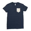 Free Birds Pocket Ladies Fitted T-Shirt