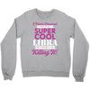 i never dreamed i would be a super cool libra but here i am killing it Crewneck Sweatshirt