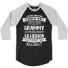 Super Cool Grammy Of A Freaking Awesome Grandson 3/4 Sleeve Shirt