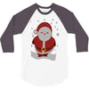 christmas santa 3/4 Sleeve Shirt